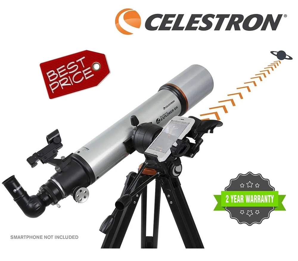 

Смартфон Celestron StarSense Explorer DX 102AZ, 102 мм, с поддержкой приложения