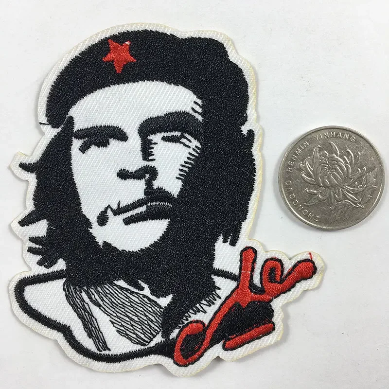 Iron on Embroidery Cloth Patches Che Guevara Clothing Embroidered Patches Thermoadhesive Badges Avatar Logo Stickers DIY Clothes