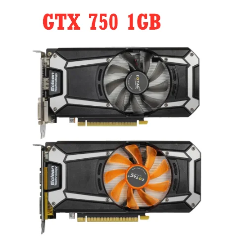 

Для ZOTAC GTX 750 1 ГБ видеокарта бит GDDR5 графические карты GPU Map для NVIDIA GTX750-1GB GTX750 1GD5 Thunder Edition PCI-E