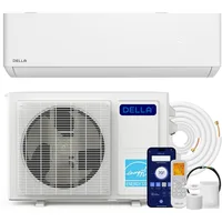 Mini Split, Work with Alexa,Energy Star 208/230V 23.5 SEER2 Cools Up to 400 Sq.Ft Inverter Air Conditioner 1