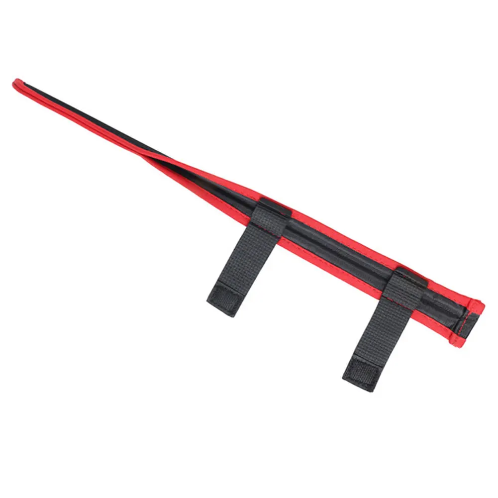 Portable Foldable Fishing Rod Tip Protective Cover Pole Tip Guard Sleeve Cap Fishing Rod Protective Sleeve Fishing Accessories