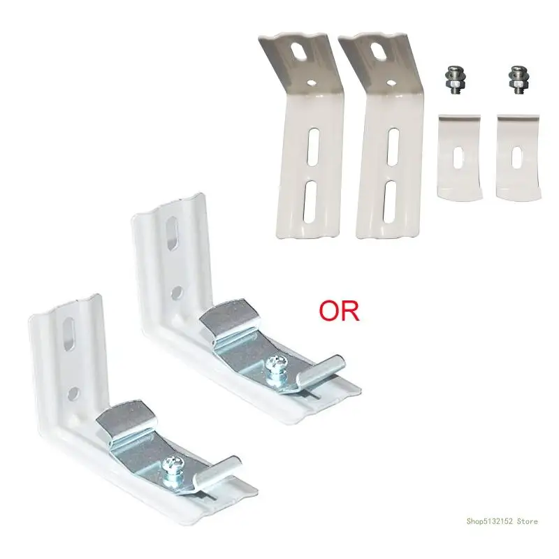 

QX2E Высококачественный L-образный кронштейн для вертикальных жалюзи, прочный и долговечный для внутренней установки