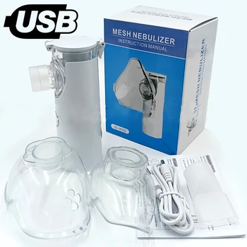 Medical Handhe Portable Nebulizer Inhalator Adult Kids Mini Silent Steam Nasal Humidifier Inhaler Tools Nebulizer Asthma 1