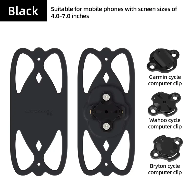Advanced Silicone Bike Phone Holder with Multi-Brand Compatibility and Secure Mounting System