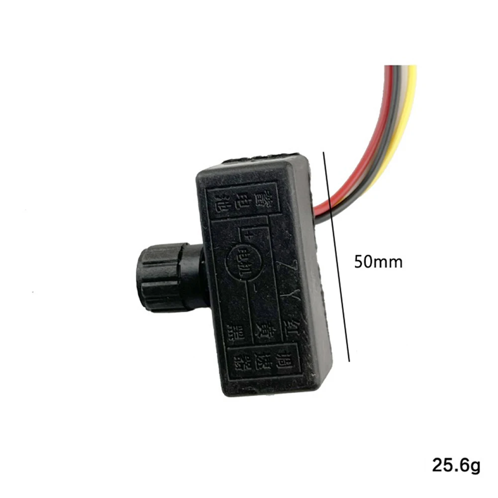 Three-Gear Speed Adjustment Switch 12V/24V 4 Position 3 Way Selector