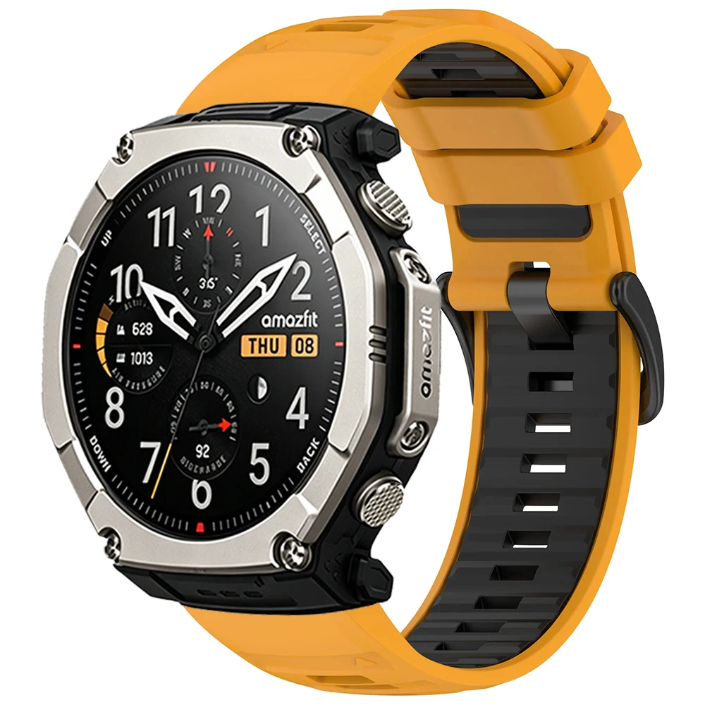 Durable Multi-Size Silicone Outdoor Watch Strap - Quick Fit Design