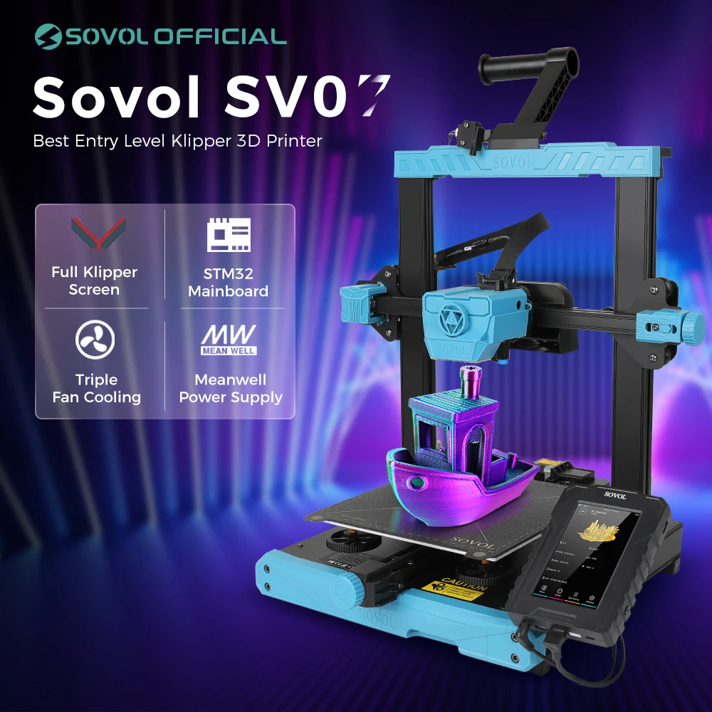 Sovol SV04 Imprimante 3D avec Double extrudeuse indépendante