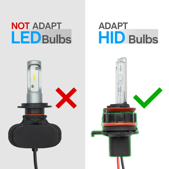 2X Scheinwerfer Lampe Halter Adapter KIT H7 LED-Halterung für FORD