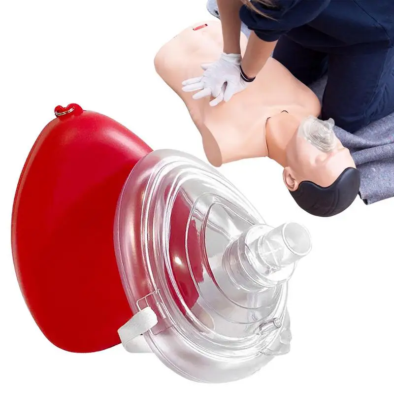 

Professional Rescue CPR Breathing Face Guard Protects Rescue Workers Artificial Respiration Reusable One-way Tools