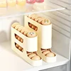 4layer Slide Egg Storage Box Ladder Style Egg Box Storage Refrigerator Side Door Large Capacity Automatic Egg Rolling Machine 6