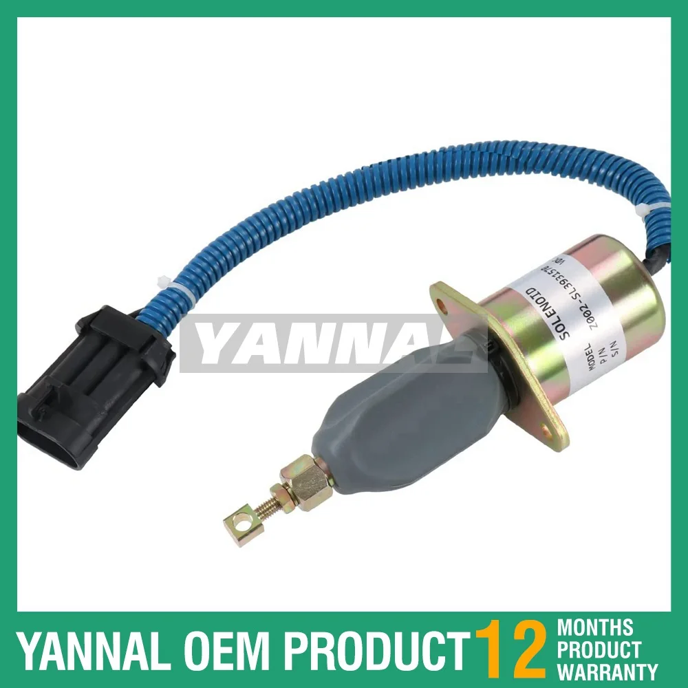 

For 5.9L For Cummins Ford FUEL SHUT OFF SOLENOID 2-1/2" bolt spa 1751ES RQV-K