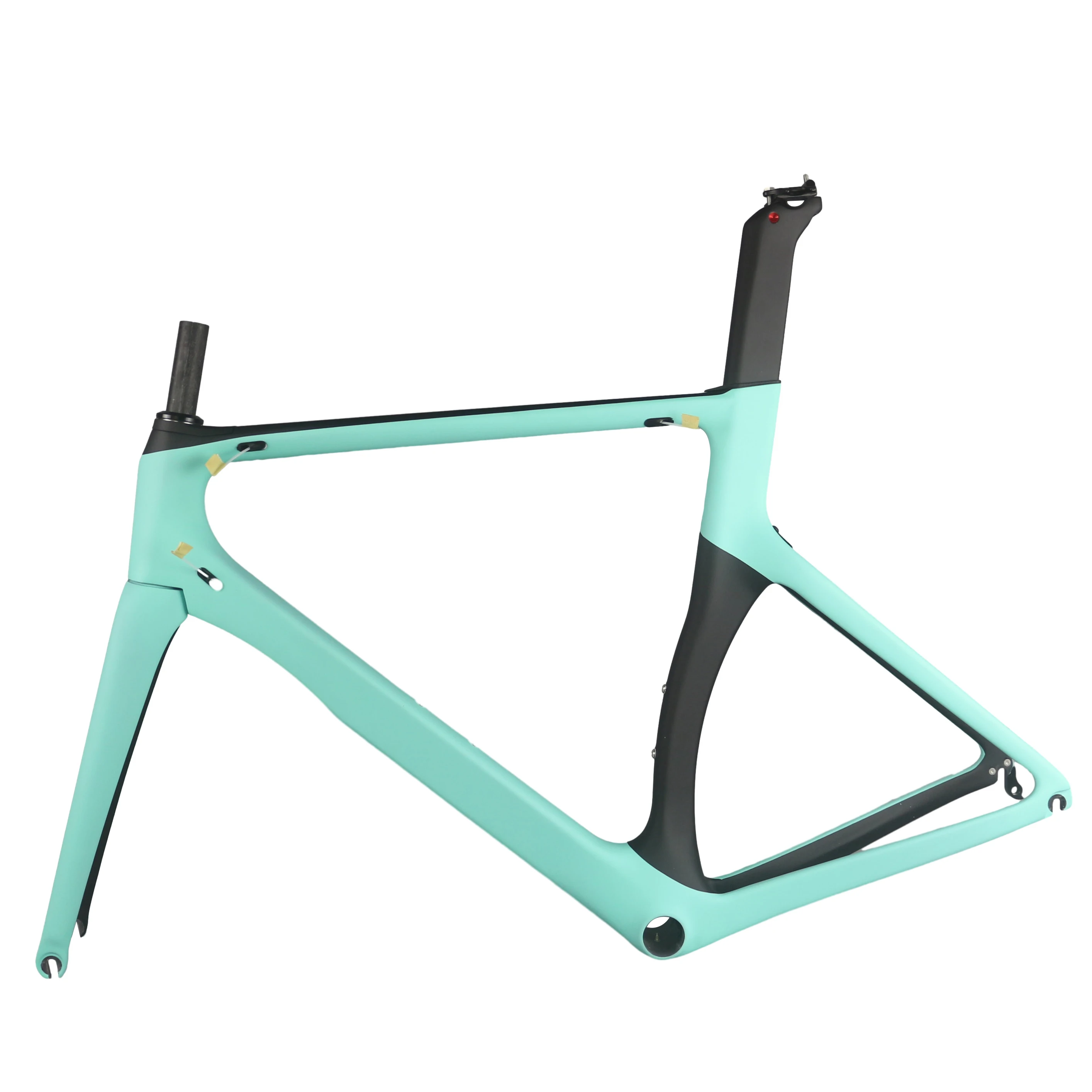 

Toray Light Modulus Carbon Fiber T700 Road Bike Frame TT-X2 BB386 Custom Paint Max Tire 700X25C