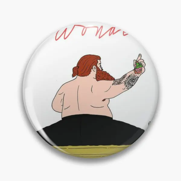 Action Bronson Mr Wonderful Soft Button Pin Metal Fashion Lover Cute Badge Spilla Vestiti Creative Women Funny Gift Decor Hat