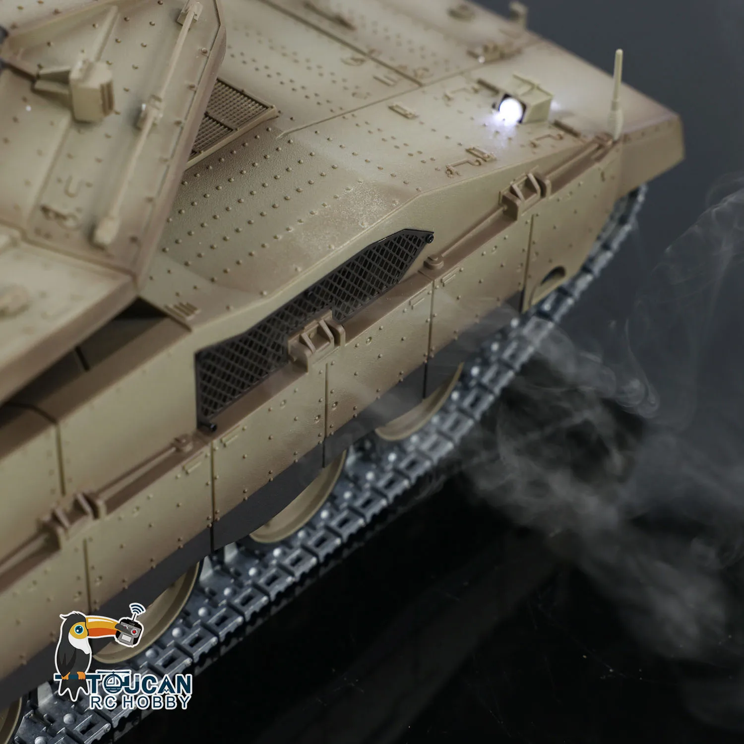 Upgraded Heng Long 1/16 RC Military Battle Tanks IDF Merkava MK IV 3958 Launch Infrared Battle Infrared Battle RC Tank TH22646 6