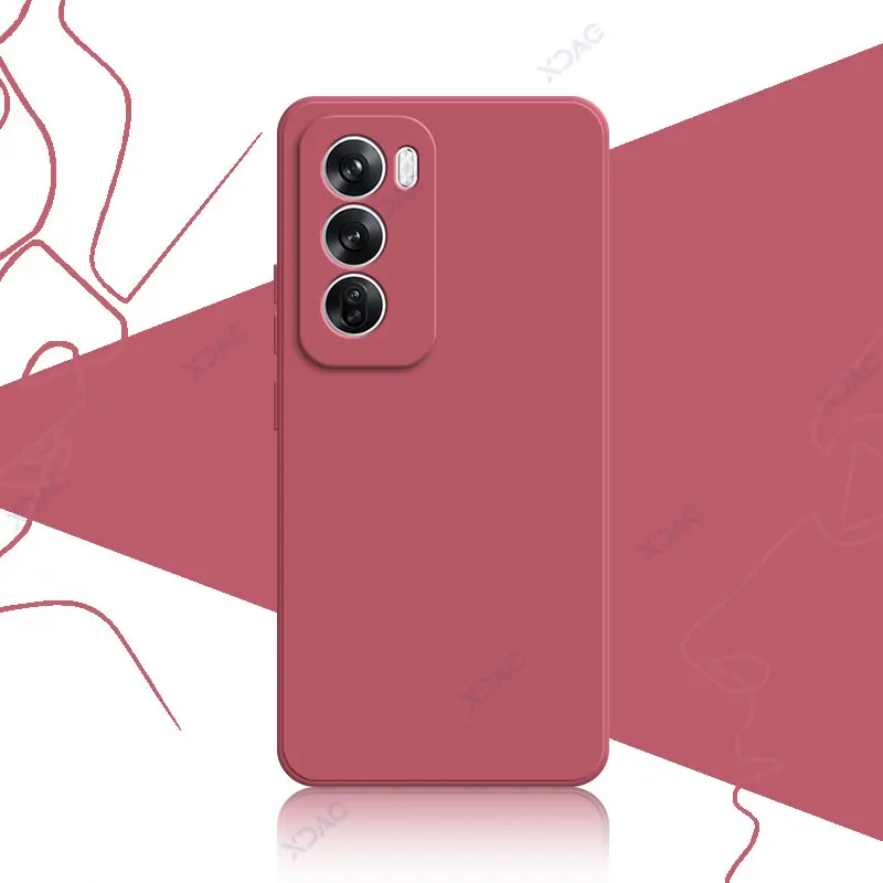 Deluxe Liquid Silicone Square Soft Back Cover