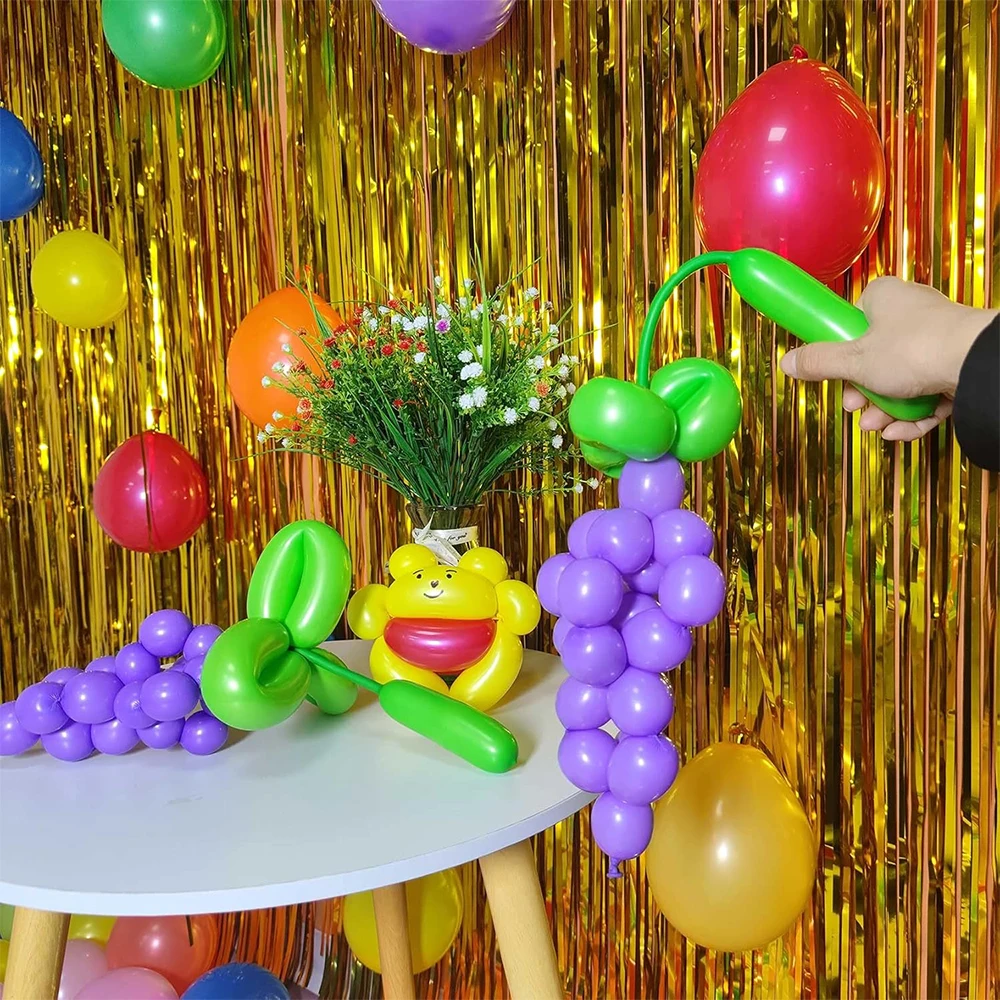 Colorful Twist Latex Balloons 5