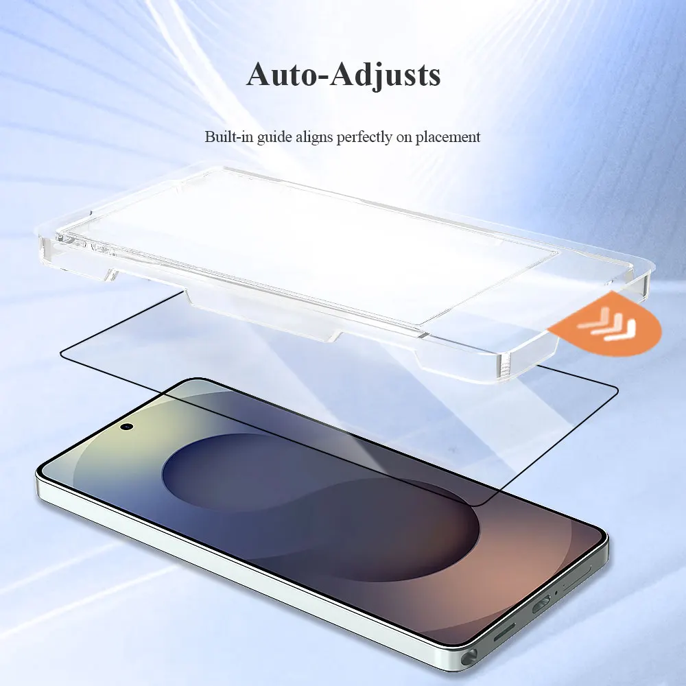 Lereach Tempered Glass Screen Protector with Positioning Box