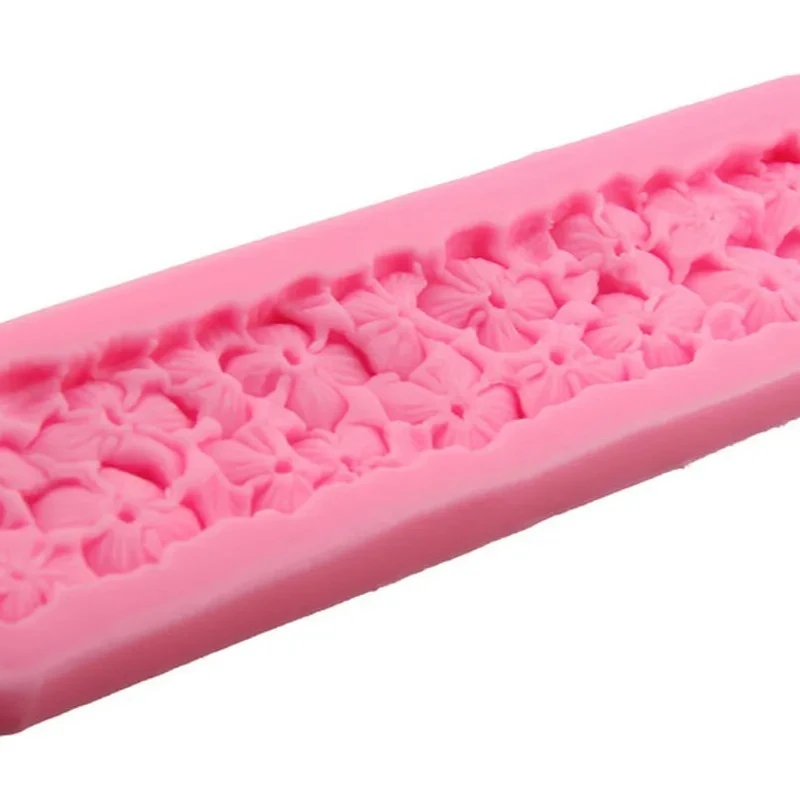 New Creative 3d Flower Cake Silicone Mold Useful Resin Mold Suitable Children Brithday Cake Fondant Decoration Molds Supplies