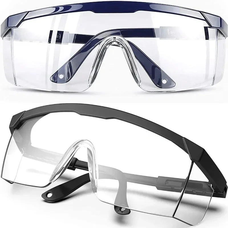 2Pcs Safety Goggles Anti-Splash Work Industrial Wind Dust Proof Cycling