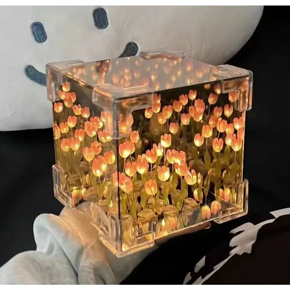 Three Dimensional Night Lamp DIY Material Package for Girlfriend Couple