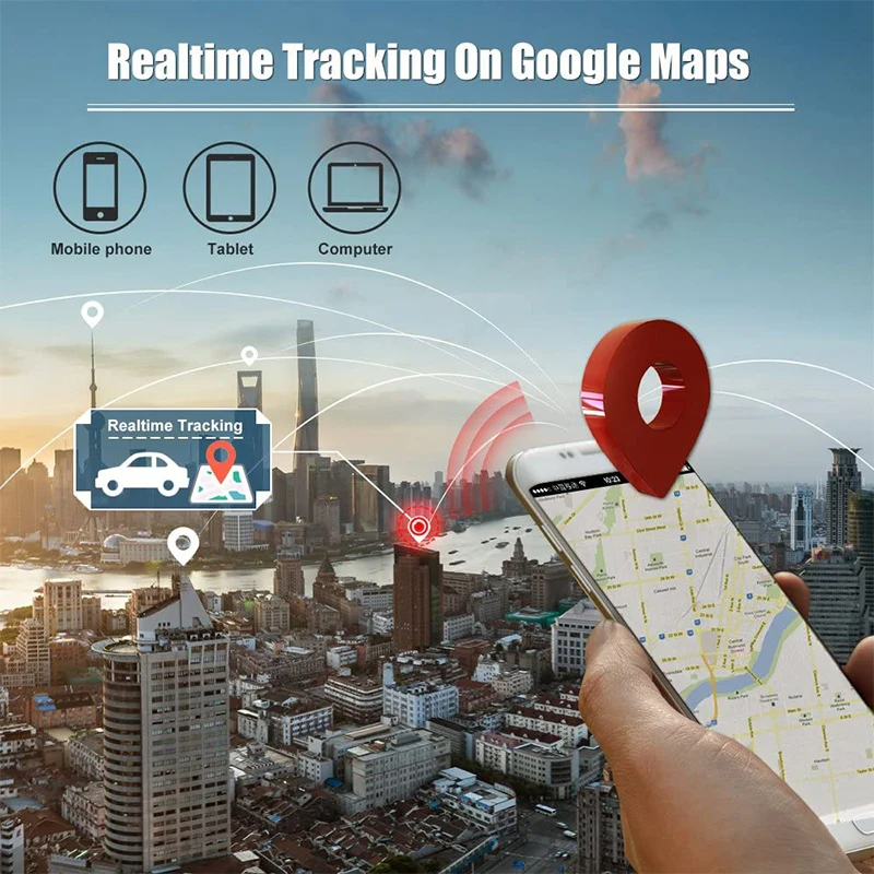 2G GPS Tracker Car 1500mAh GPS Vehicle Tracker TKSTAR TK905-Mini GPS Locator GPS Tracker Auto Magnet Free Web APP PK TK913 — view 5