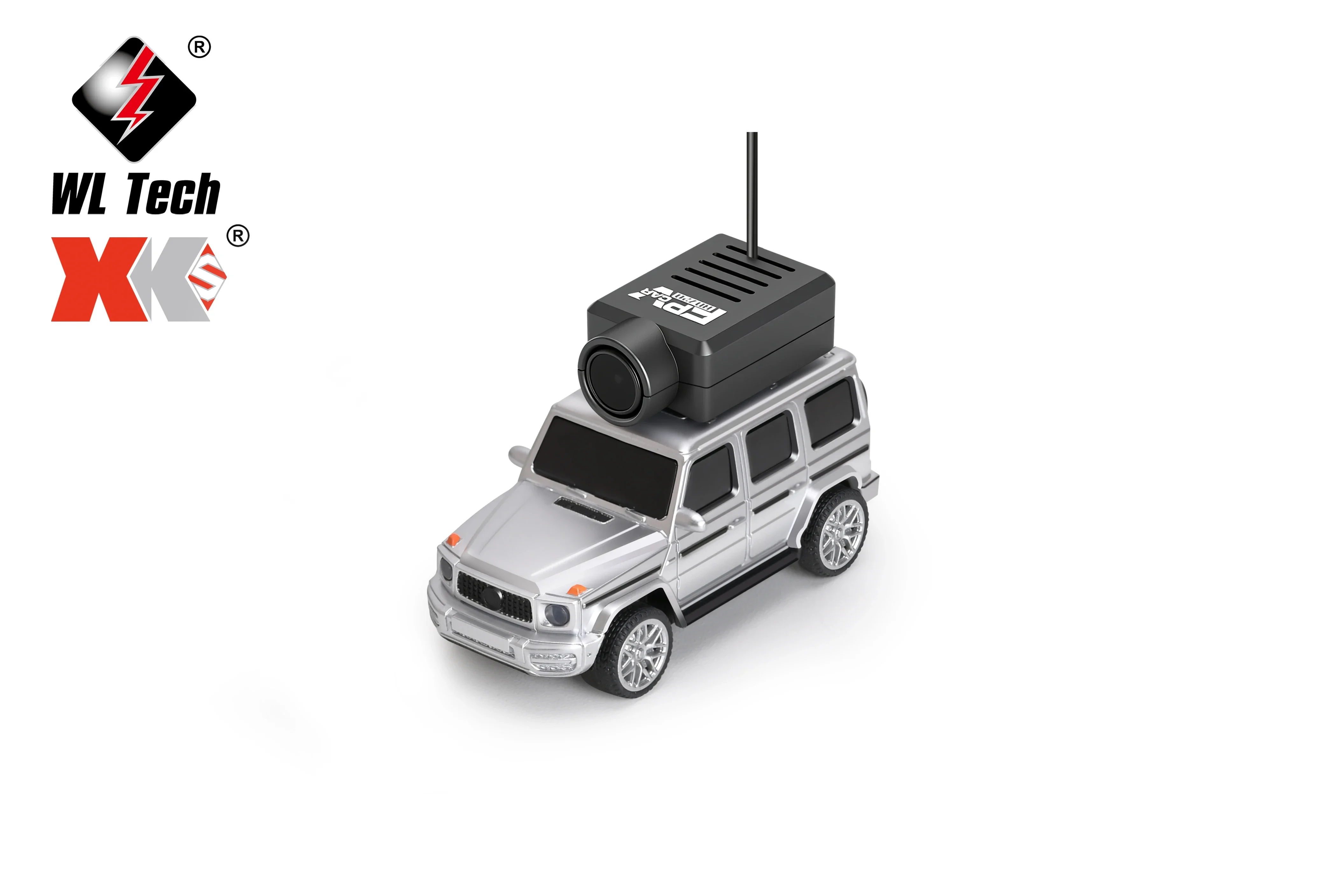 WLtoys 6405 1/64 풀사이즈 미니 RC카 FPV HD 카메라 2.4G 자이로스코프 탑재, 원격 조종 자동차, 데스크탑 장난감 선물