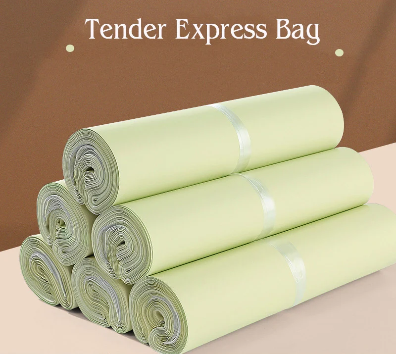 Express-Tasche, 100 Stück, individuelle Poly-Versandtaschen mit Logo, selbstklebende Kunststoff-Versandtaschen, Logo, personalisierte Verpackungsbeutel für Unternehmen – Detail 10