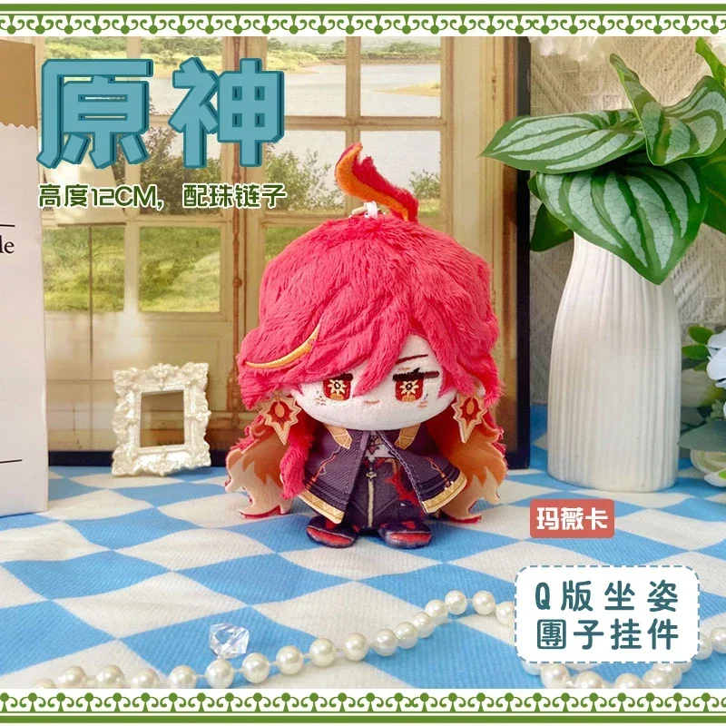 Genshin Impact Mualani ムアラニ Kinich キィニチ Mavuika Kachina Citlali Mascot Costume Plush 10cm Dolls for Cosplay Events Roleplay