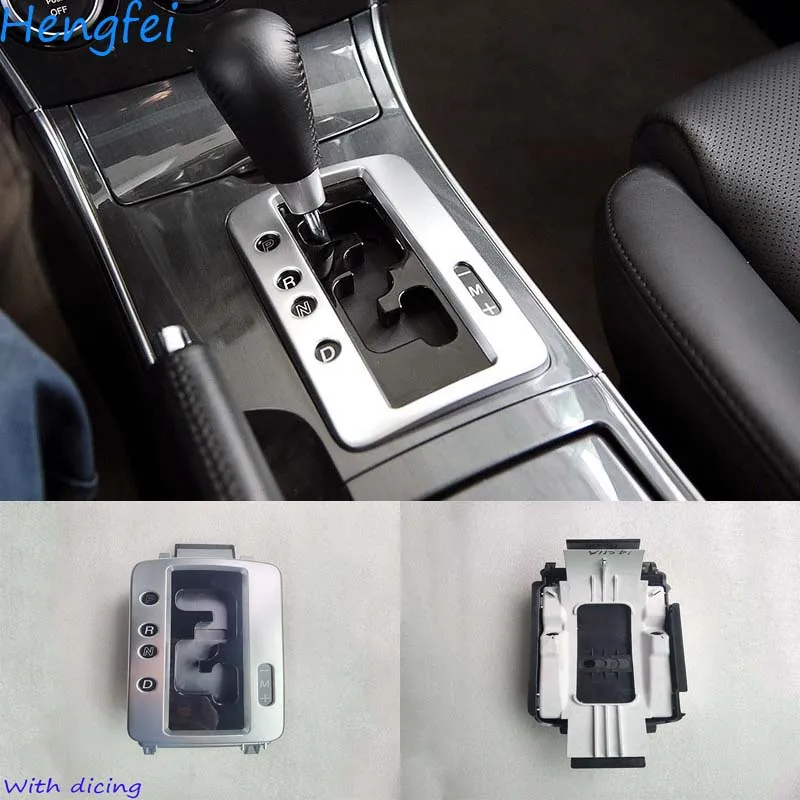 

HengFei Car Accessories Gear Shift Panel For Mazda 6 Atenza 2006~2009 Gear Shift Lever Trim Gear Display Hanging Gear Panel