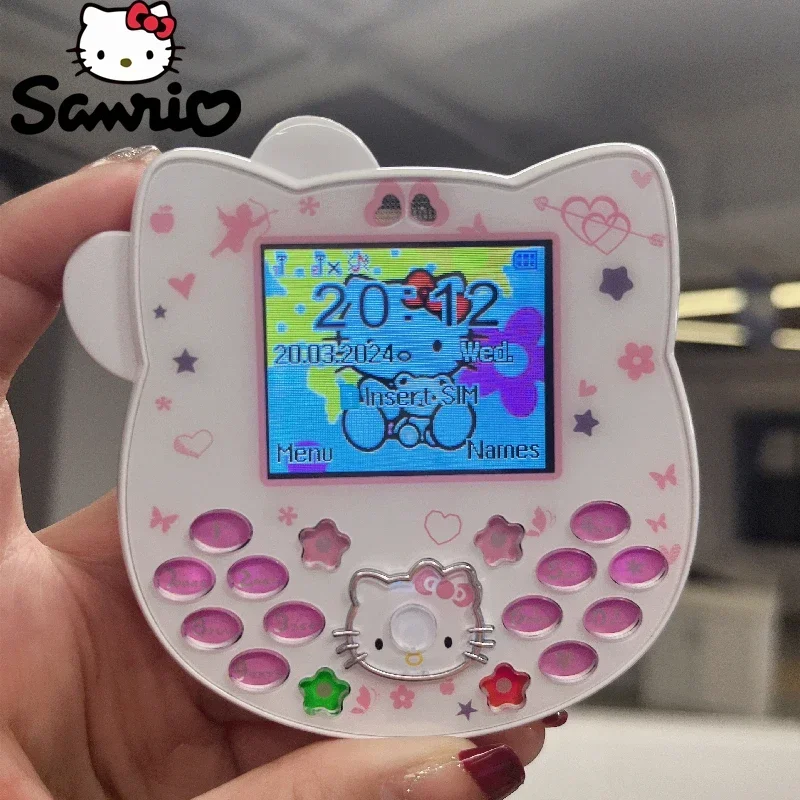 

Hello Kitty Taiml K688 I168 Sanrio Kawaii Mini Phone Cartoon Cute Figure Mobile Phone Birthday Girls Kids Toys For Children Gift