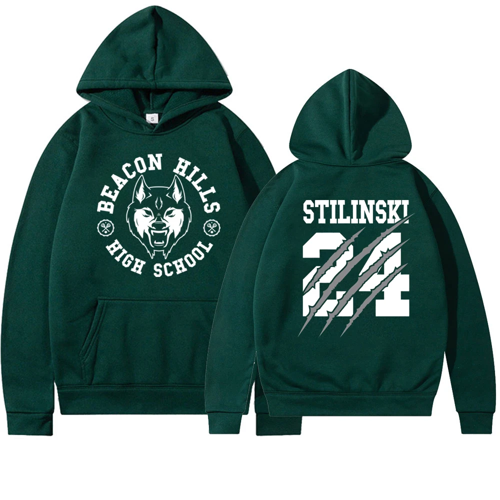 Teen Wolf Stiles Stilinski 24 Hoodie MCCALL 11 Fashion Print Streetwear Men Women Sports Sweatshirts Hoodie Harajuku Clothing