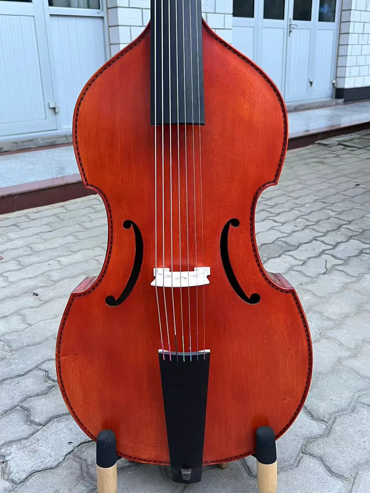 Baroque Style profession song Maestro 7 strings 29" viola da gamba,Professional concert play