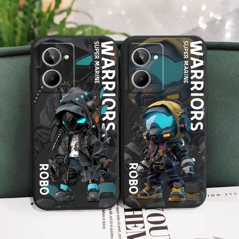 Trendy Cool Boy Liquid Silicone Phone Case