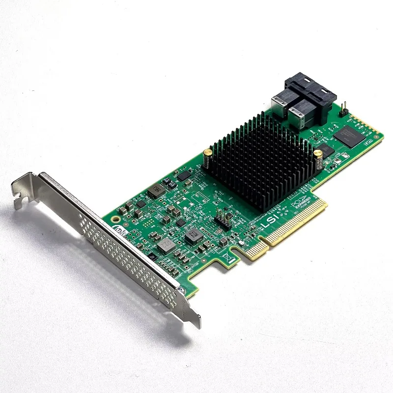 LSI 9300-8i SAS HBA 12Gbps IT 모드 ZFS FreeNAS unRAID 지원(2개의 SFF-8643 케이블 포함)