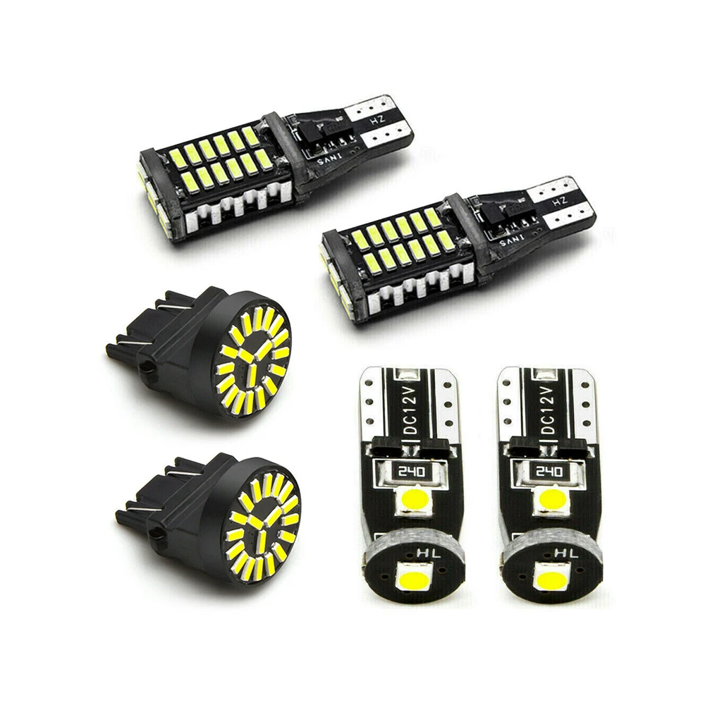 

6pcs Car White Light Exterior Parts