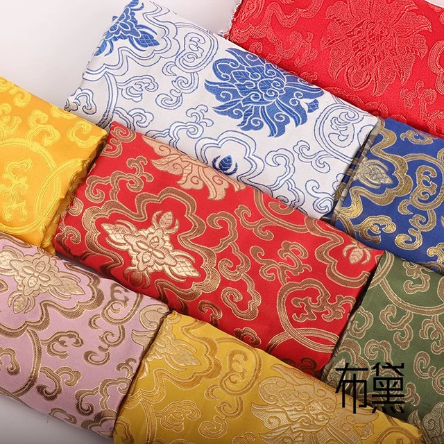 Jacquard Fabric Brocade Material for Sewing Kimono and Cheongsam DIY  Fabrics