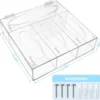 4 Layers Cleaning Storage Organizer Acrylic Food Storage Bag Organizer Storage Holder Zip Lock Bag Container Organizer Sand Bag 2