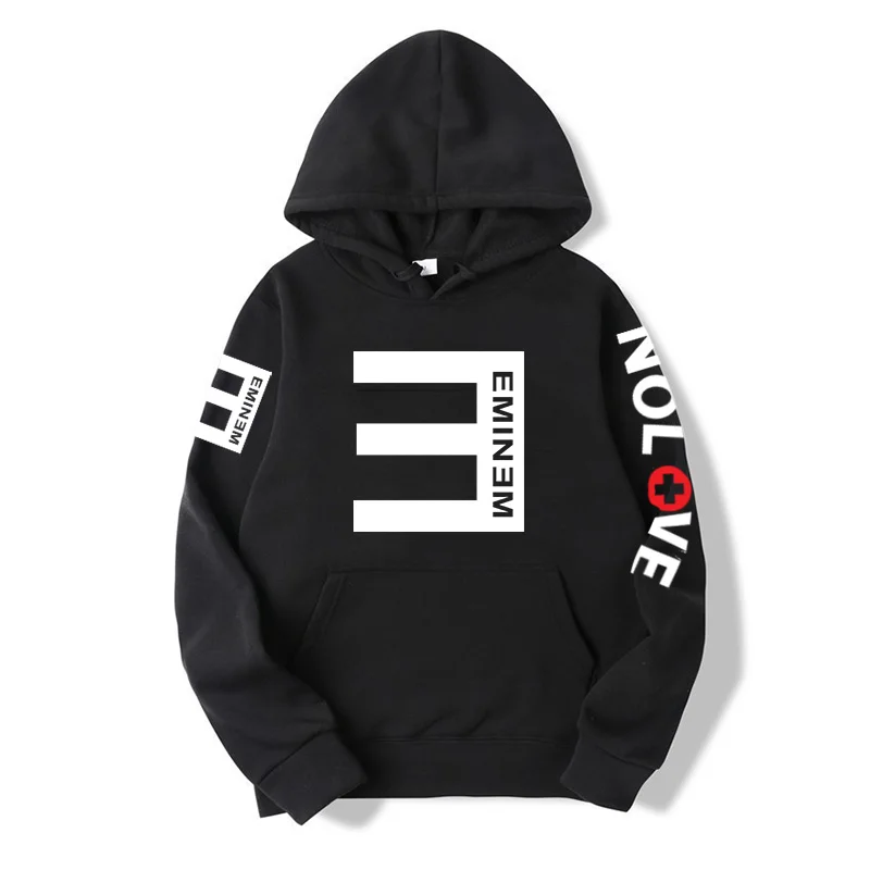 

Rap God Eminem Unisex Hoodies Printed Thicken Pullover Sweatshirt hip hop Men Sportswear Fashion Clothing women sweatshirt