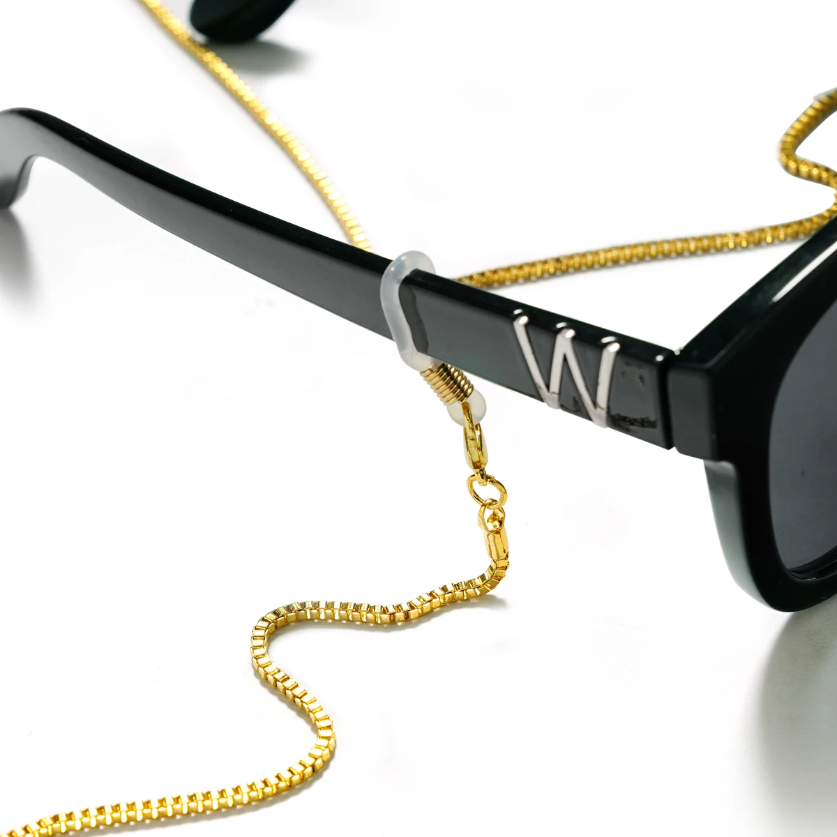 Women Fashion Pearls Sunglasses Chains Gold Eyeglasses Chains Sunglasses Holder Necklace Eyewear Retainer Accessories - 5