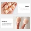 5 Pcs under Eye Puff Sponge Powder Concealer Practical Puffs Flocking Comfortable Makeup Girl Blender Sponges 4