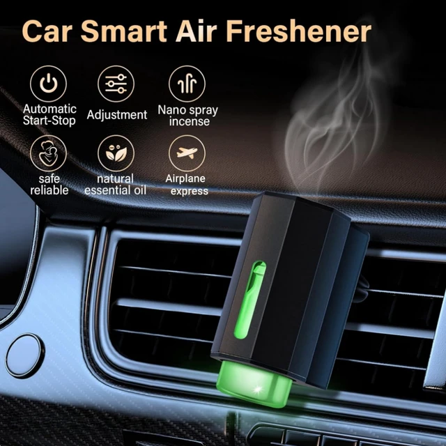 Diffusore Oli Essenziali Per Auto - Umidificatore A Nebbia Fredda Con Luci LED E USB - Foto 8