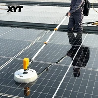 Factory Outlet Solar Panel Cleaning Tool Cleaner Rotating Brush Kit Photovoltaic Washing Machine Robot With Brushless Motor 1