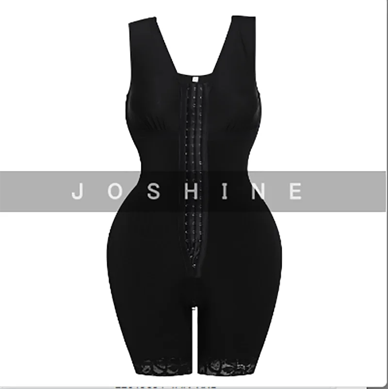 Faja Colombiana High Compression Double Full Body Stage 2 Body Shaper With Bra Shapewear Корсет Butt-Lifting Sexy Bodysuit