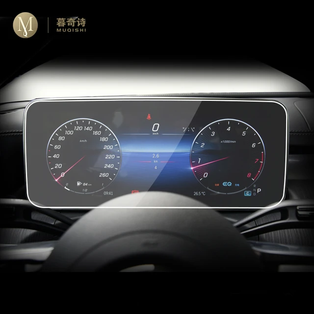 Für Mercedes Benz C-Klasse W206 2022 Auto navigations display Hartglas  Displays chutz folie Auto Interieur Zubehör - AliExpress