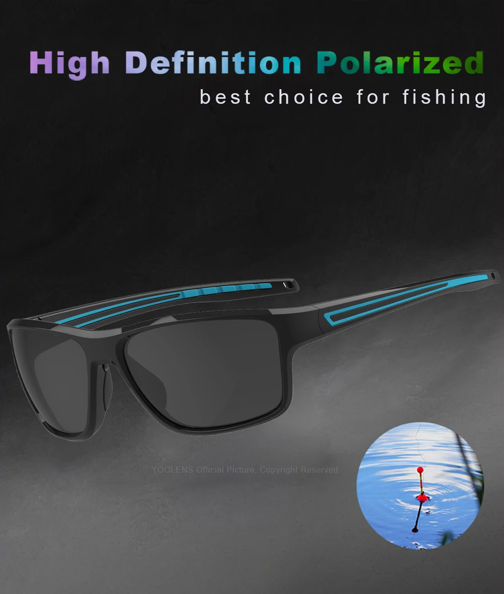 Polarized Sports Sunglasses Men Women Fishing Running Cycling Golf Driving