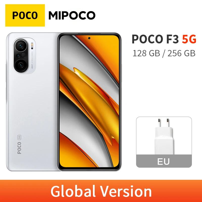 Смартфон POCO F3 глобальная версия 6 ГБ 5G ГБ/8 128 Snapdragon 256 870 дюйма 67 Гц AMOLED DotDisplay 120 мА ·