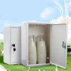 Wall Mount Locking Mailbox Milk Wall-mounted Outdoor Iron Sheet Fresh Delivery ( ) Crate with 5