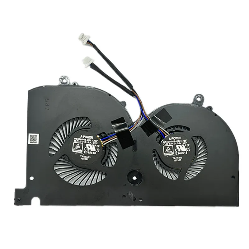 Ventilador de Refrigeração para Gpu Novo para Msi Gs75 P75 Ms17g1 Ms-17g2 Bs5005hs-u3i Bs5005hs-u3j - Imagem 5
