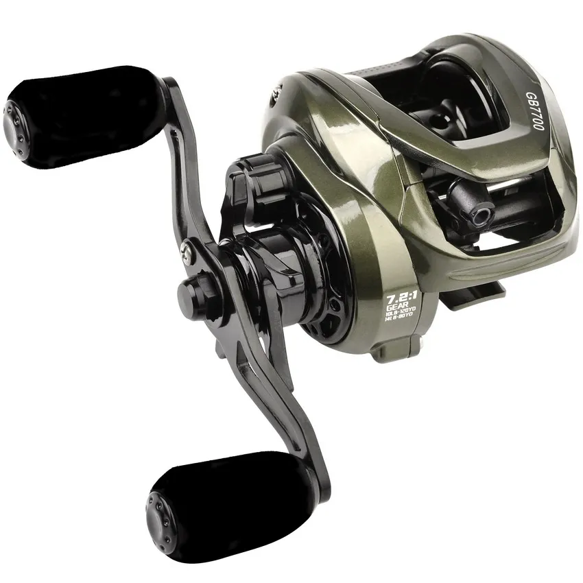

Ultralight Baitcasting Fishing Reel 8KG Max Drag 7.2:1 Ratio Metal Spool Saltwater Freshwater Pesca Fishing Reels Tool
