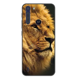 Fashionable Cool Soft Silicone Cover for Motorola One Fusion+ Phone (49)